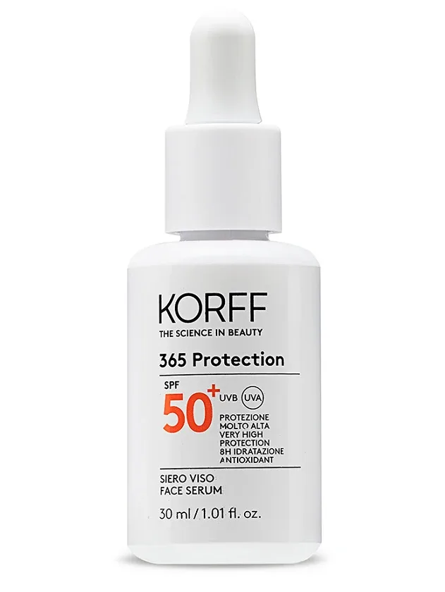Korff 365 protection SPF50+ serums sejai, 30 ml