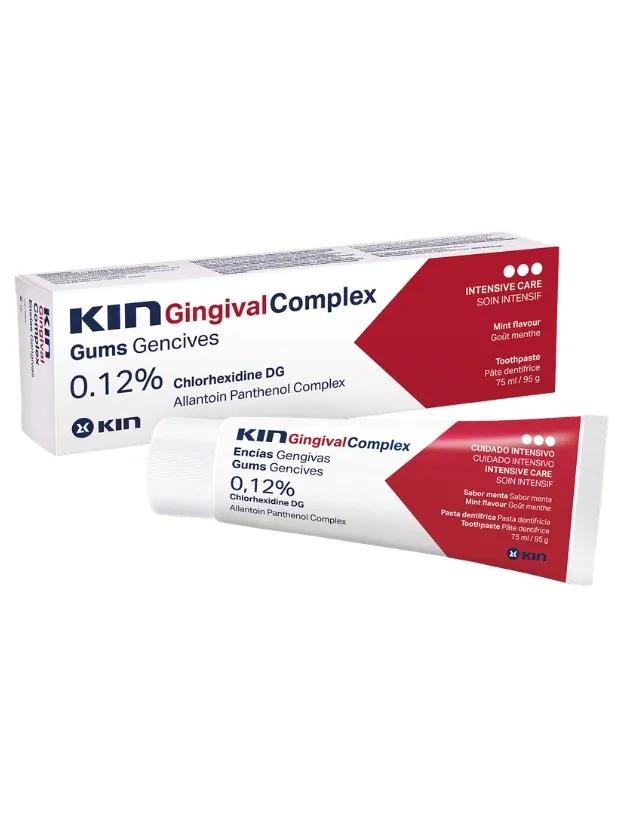 Kin Gingival Complex 0,12% zobu pasta, 75 ml