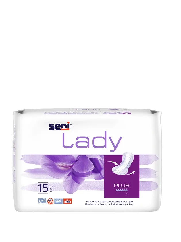 Seni Lady biksīšu ieliktnīši plus, 15 gb.