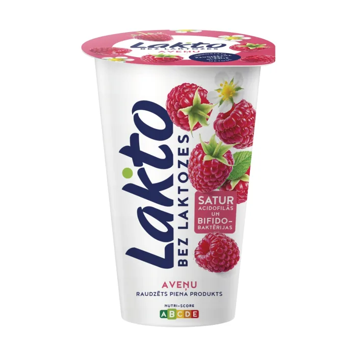 RAUDZĒTS PIENA PRODUKTS LAKTO AVEŅU, BEZ LAKTOZES 200G