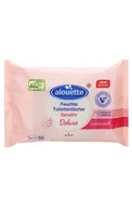 ALOUETTE DELUXE SENSITIV MITRAIS TUALETES PAPĪRS, 50GAB.