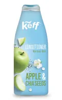KEFF APPLE & CHIA SEEDS KONDICIONIERIS NORMĀLIEM MATIEM, 500ML