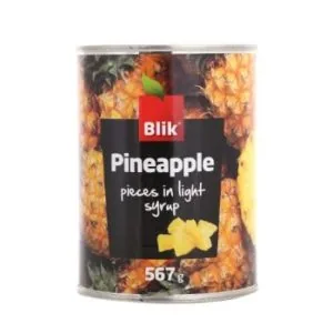 ANANĀSU GABALIŅI SĪRUPĀ 565G/340G