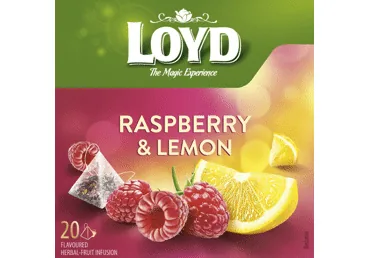 AUGĻU TĒJA LOYD AVEŅU-CITRONU GARŠA 20X2G