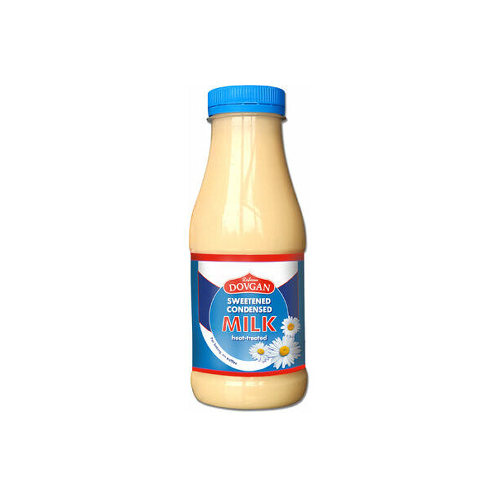 DOVGAN IEBIEZINĀTAIS PIENS AR CUKURU, PET PD 330G