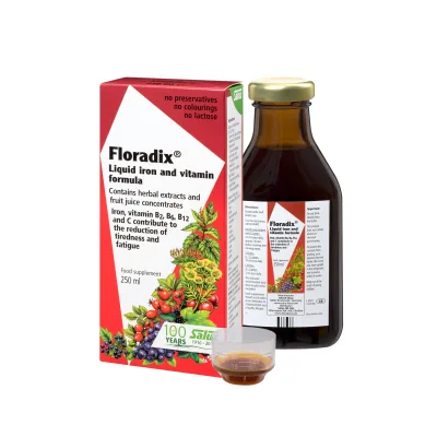 Floradix Dzelzs šķidrums 250 ml