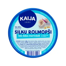 SIĻĶU ROLMOPŠI KAIJA MARINĀDĒ, BEZ ĀDAS, AR SALDINĀTĀJU 480G/273G