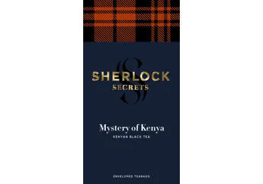 MELNĀ TĒJA SHERLOCK SECRETS MYSTERY OF KENYA 22X2G