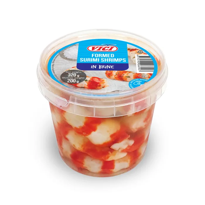 Сурими в форме палочек Vici в рассоле, 320 г / 200 г