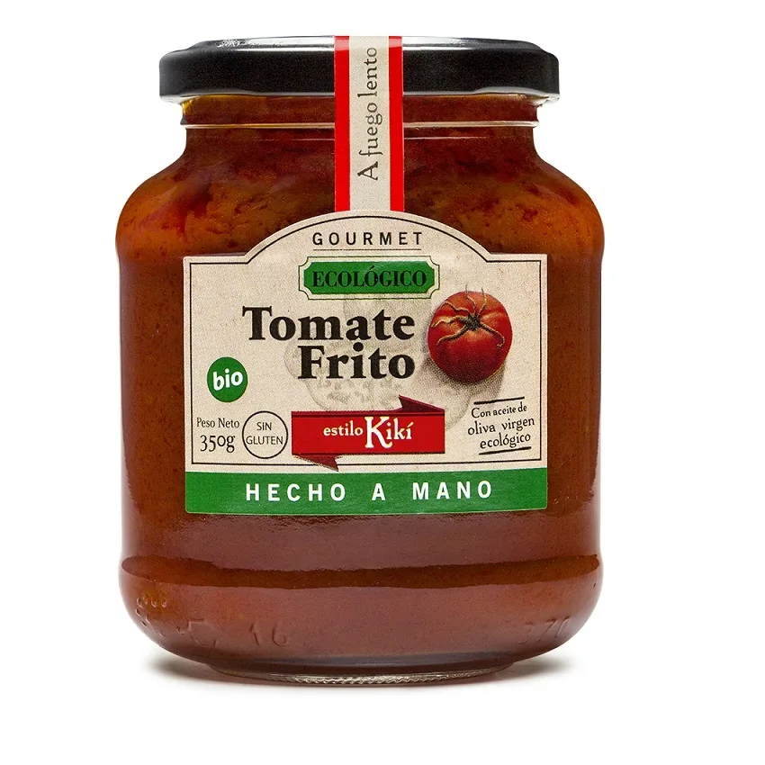 MĒRCE MAKARONIEM ESTILO KIKI GOURMET BIO AR CEPTIEM TOMĀTIEM, 350G