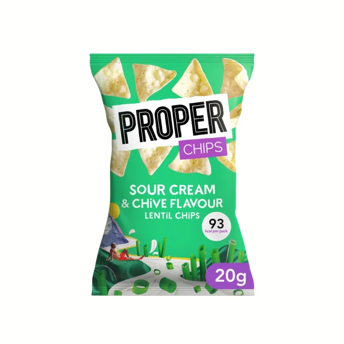 LĒCU ČIPSI PROPER AR SKĀBĀ KRĒJUMA UN MAURLOKU GARŠU 20G