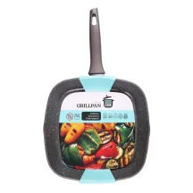 INDUKCIJAS GRILA PANNA GOOD COOK 28CM