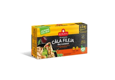 LĒNI GATAVOTA CĀĻA KRŪTIŅAS FILEJA BBQ ĶEKAVA 400G