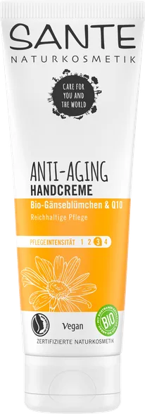Крем для лица Sante Anti Aging с органическими ромашками и Q10, 75 мл