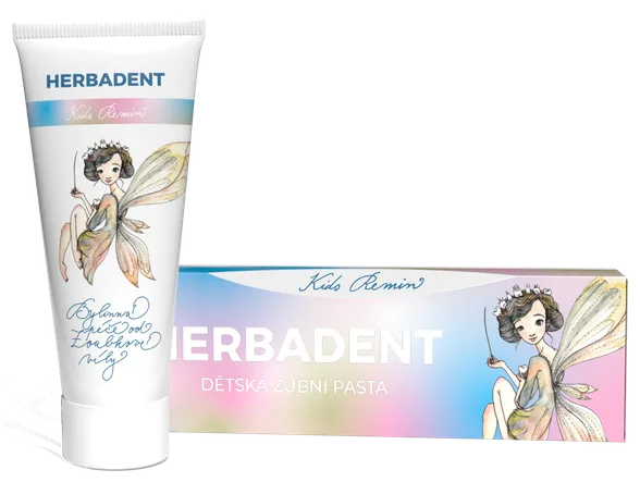 Herbadent Kids Remin 3+ zobu pasta, 75 g