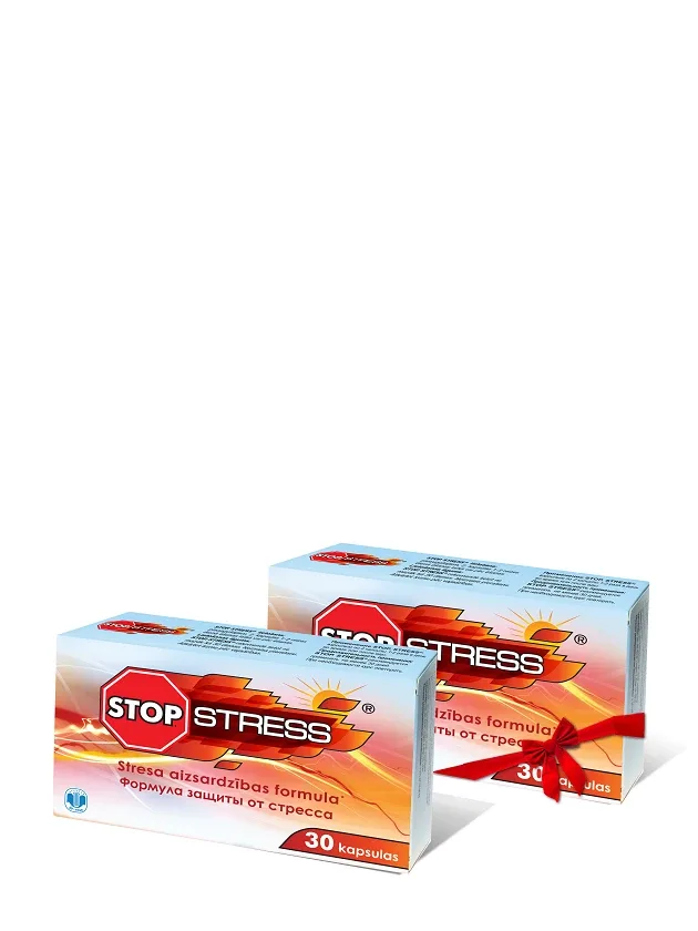 Stop Stress Komplekts, 2 x 30 kapsulas