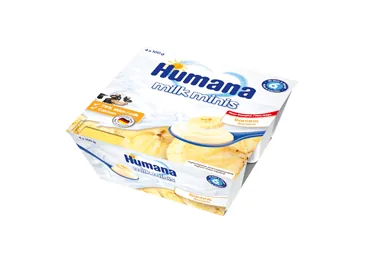 DESERTS HUMANA JOGURTA BANĀNU 6+ 4X100G