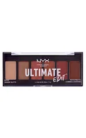 NYX PROFESSIONAL MAKEUP ULTIMATE EDIT PETIT ACU ĒNU PALETE, 01 WARM NEUTRALS,  7.2G