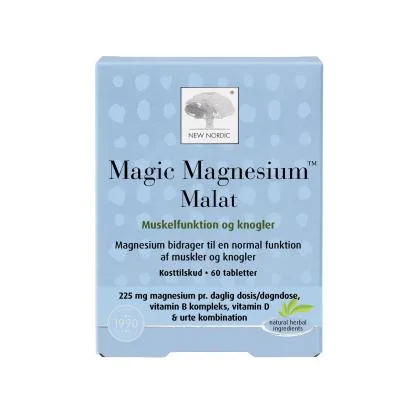 New Nordic Magic Magnesium Malat tabletes N60