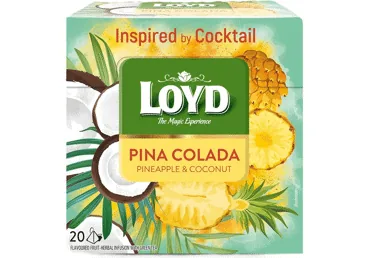 AUGĻU TĒJA LOYD PINA COLADA 20X1,7G