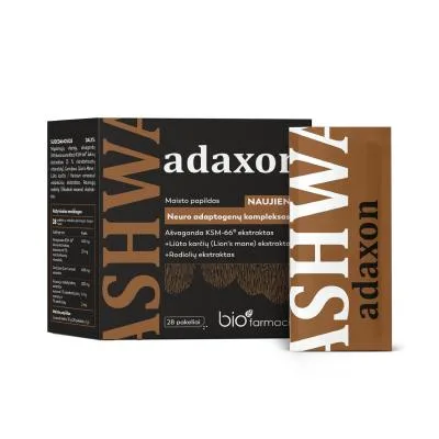 Biofarmacija Ashwa Adaxon pulveris N28