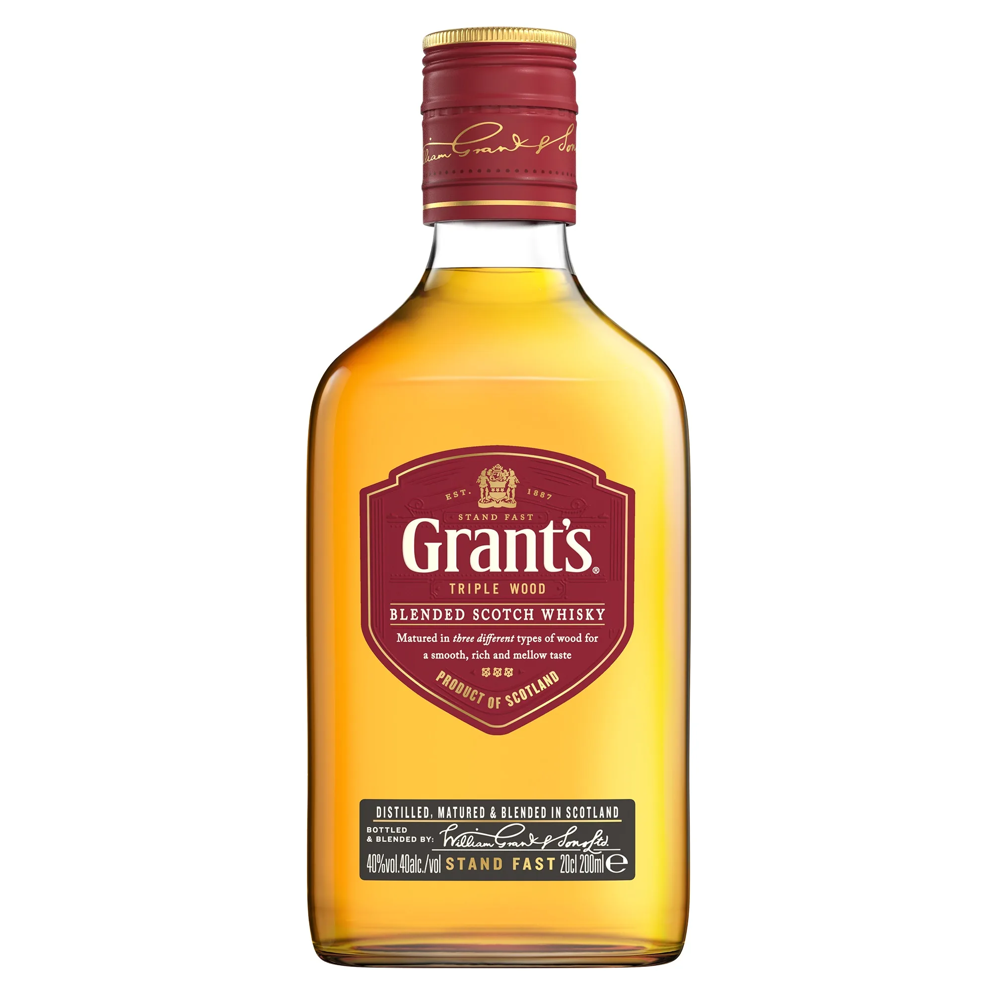 Viskijs Grant's Triple Wood, 40%, 0,2 l