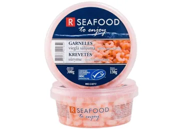 Garneles Rseafood vieglā sālījumā 300 g