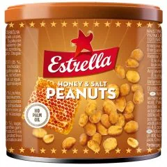ZEMESRIEKSTI ESTRELLA SĀLĪTI AR MEDU 140G