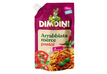 PASTAS MĒRCE ARRABIATA DIMDIŅI 250G