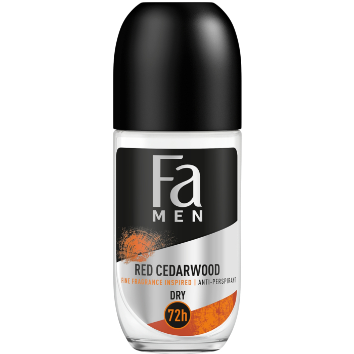 DEZODORANTS RULLĪTIS VĪRIEŠIEM FA MEN RED CEDARWOOD 50ML