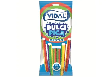 ŽELEJKONFEKTES VIDAL RAINBOW PENCILS 90G