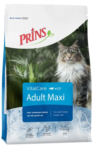 Prins Vitalcare Adult Maxi sausā barība, 1,5 kg