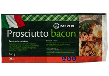 BEKONS ŠĶĒLĒS PROSCIUTTO RAKVERE 140G