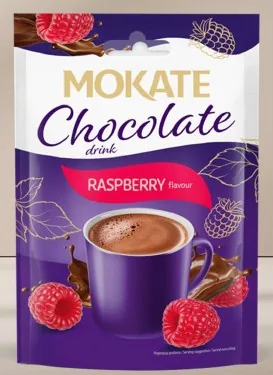 Шоколадный напиток Mokate со вкусом малины, 120 г