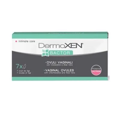 Dermoxen Bactor vaginālās svecītes N7