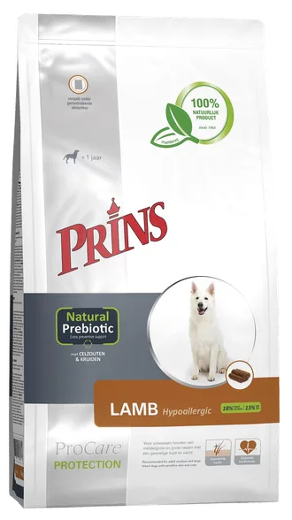 Prins Procare Protection Lamb hypoallergic sausā barība, 3 kg