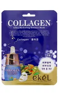 EKEL ULTRA HYDRATING ESSENCE MASK COLLAGEN AUDUMA MASKA AR KOLAGĒNU, 25G