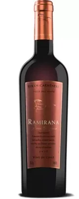 Красное вино Ramirana Syrah Carménère, сухое, 13,5%, 0,75 л