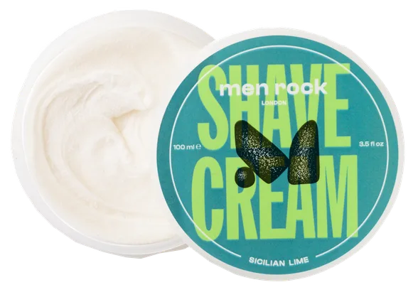 Men Rock Sicilian Lime skūšanās krēms, 100 g