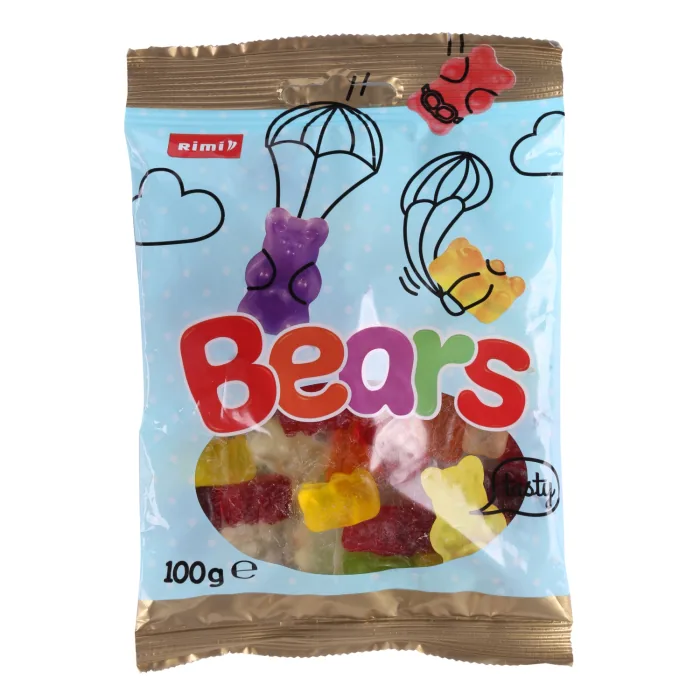 ŽELEJKONFEKTES LĀCĪŠI RIMI 100G