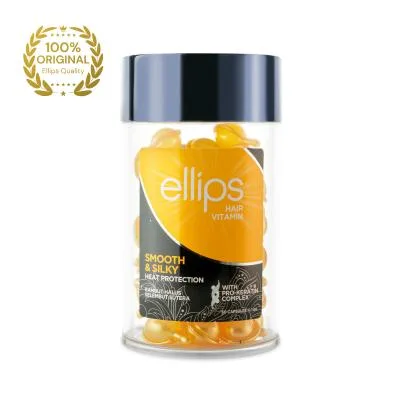 Ellips Smooth & Silky Pro keratin vitamīni mitruma atjaunošanai ar keratīnu, kapsulas 1MLXN50