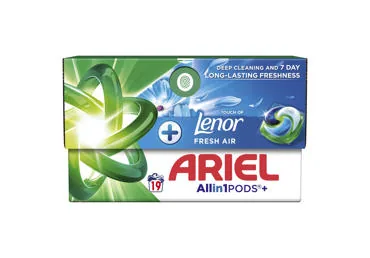 VEĻAS MAZGĀŠANAS KAPSULAS ARIEL FRESH AIR 19GB