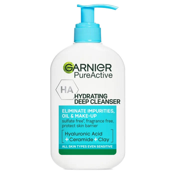 LĪDZEKLIS GARNIER PURE ACTIVE DZIĻI ATTĪROŠS, SEJAS ĀDAI 250ML