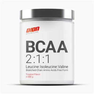 Dion Sportlab Bcaa 2:1:1 tropiska garša pulveris 300 g