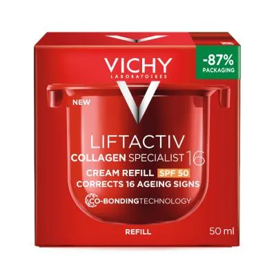 Vichy Liftactiv Collagen Specialist 16 SPF50 krēms refill 50 ml