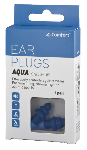 4-Comfort Aqua ausu aizbāžņi, 2 gab.