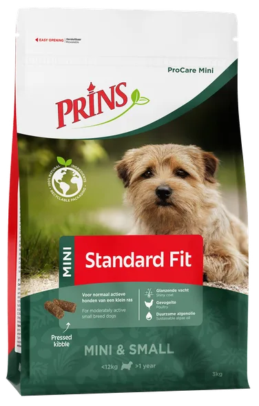 Prins Procare Mini Standard fit sausā barība, 3 kg