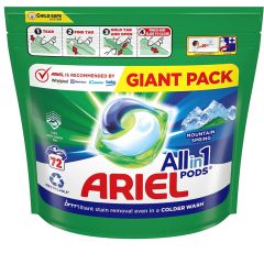 VEĻAS MAZG.KAPSULAS ARIEL MOUNTAIN SPRING 72GAB.