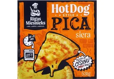 SALDĒTA HOTDOG STILA SIERA PICA RĪGAS MIESNIEKS 531G