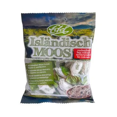 Edel Islandes ķērpja konfektes 70 g
